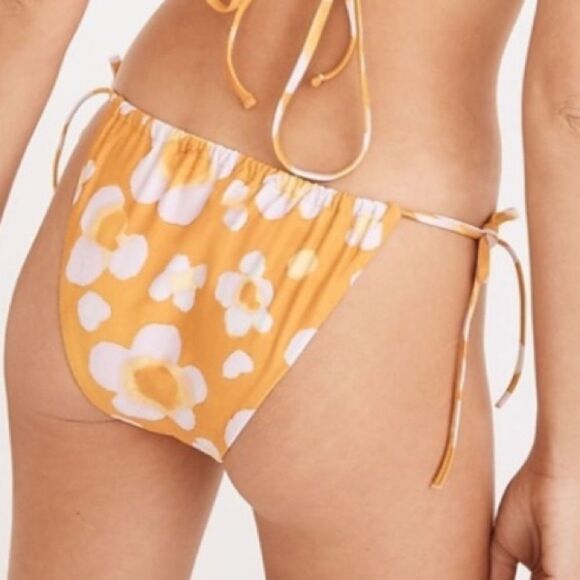 MADEWELL SECOND WAVE BIKINI BOTTOMS MADE WITH RECYCLED FABRIC THE SIZE IS XL NWT - Picture 4 of 6